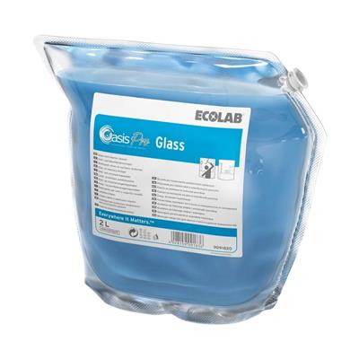 Oasis Pro Glass Ecolab, szállodai üvegtisztító, 2l